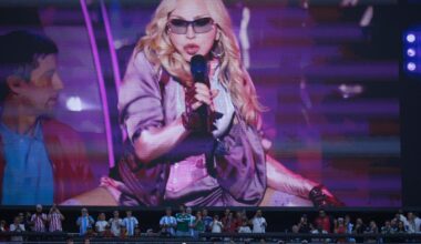 Madonna takes to the World Cup stage in star-studded halftime show - Stuff