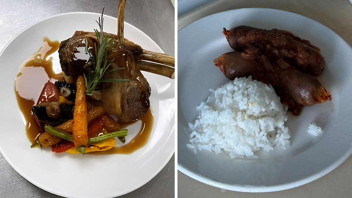 Hospital food divide: Some patients eat salmon, others rely on family for food