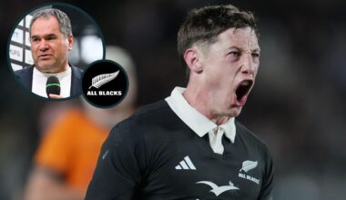 Ex-All Blacks: Cam Roigard enters greatest 'conversation', Rennie has to 'consider' tactics 'seldom ever' used