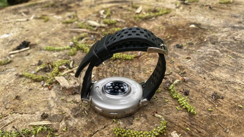Amazfit Active 3 Premium back of watch
