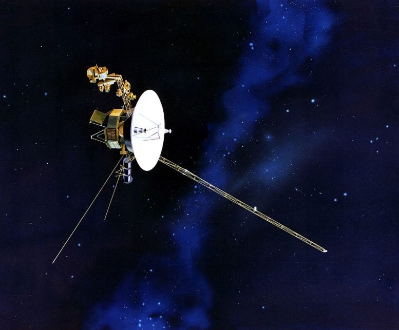 Artistic Illustration of Voyager Spacecraft