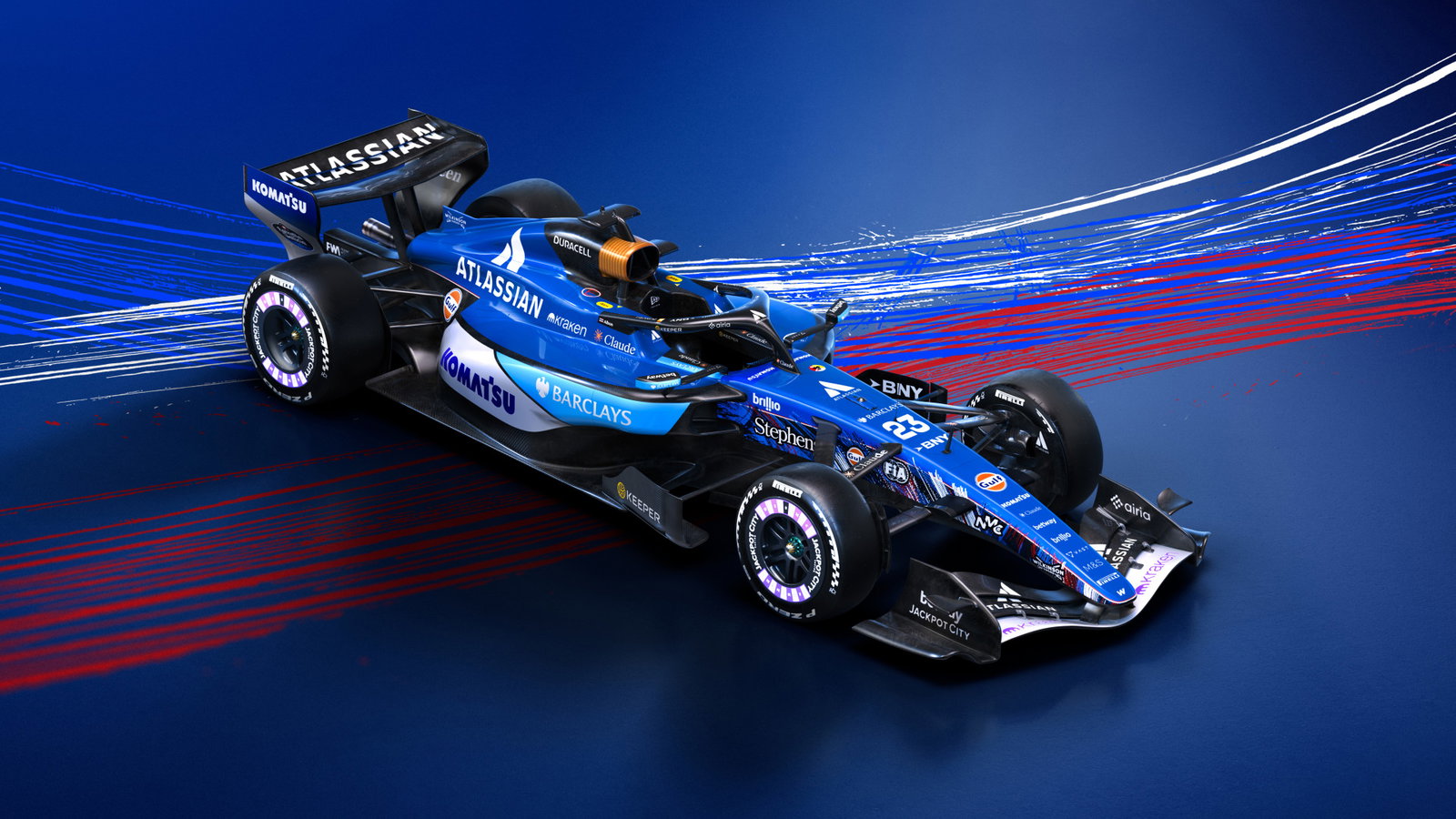 Williams Silverstone livery