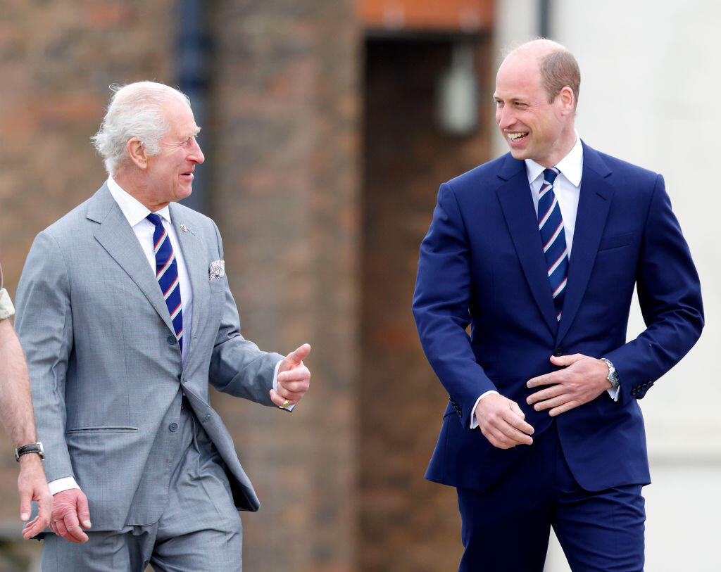 Although King Charles has reportedly invited Harry and Meghan to stay at a royal estate during their visit, sources say William strongly opposed the idea (Photo: Max Mumby/Indigo/Getty Images) הנסיך וויליאם המלך צ'רלס