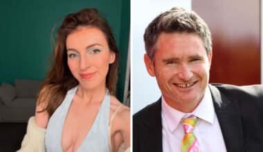 Comedian Melanie Bracewell posts Dave Hughes’ messages amid birthday banter