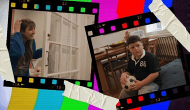 Babysitting, a ball and a glass door. What could go wrong?