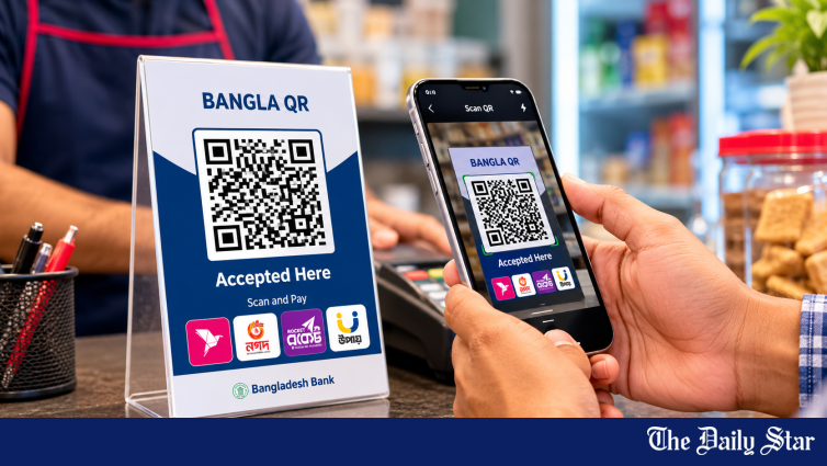 Bangla QR Digital Payment System In Bangladesh | Cashless Bangladesh begins with Bangla QR