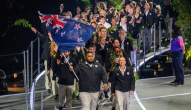 Commonwealth Games: David Liti and Moira de Villiers named as flagbearers for Glasgow 2026 opening ceremony - NZ Herald