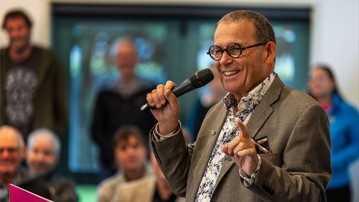 ACT party candidate Paul Henry is on a tour of New Zealand called "Paul Henry Unlocked"