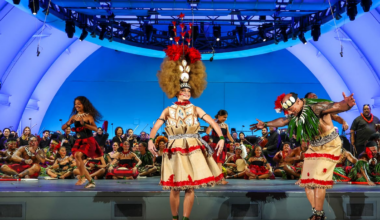 Disney’s Moana: Dwayne Johnson shows off Samoan pride in cultural attire at world premiere