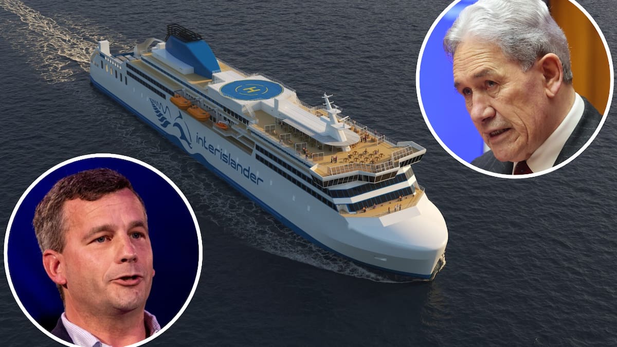 David Seymour questions Govt ownership of Cook Strait ferries after Winston Peters confirms state-owned operator