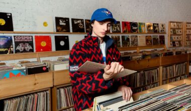 Ahead of His New Album, Finn Wolfhard Goes Record Shopping With Vogue