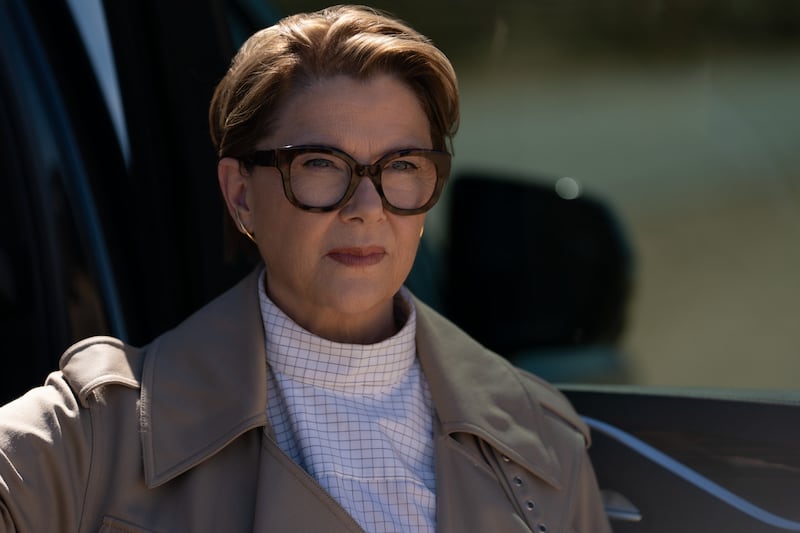 Episode 1. Annette Bening in "Lucky," premiering July 15, 2026 on Apple TV.