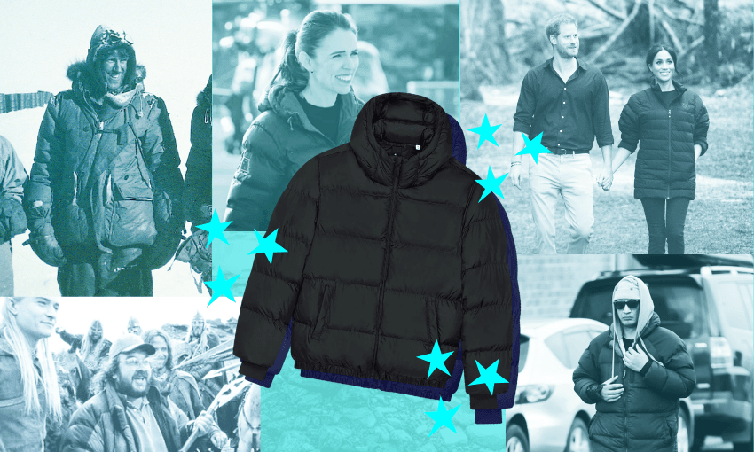 How New Zealand fell in love with the black puffer jacket