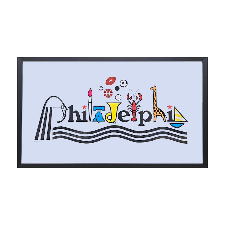 A vintage print of the logo that was sold by Sales by Helen in 2023.