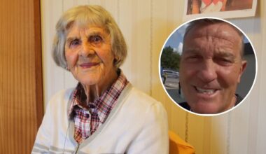 The Chase host Bradley Walsh wishes Ashburton woman Doris Wakelin a happy 109th birthday