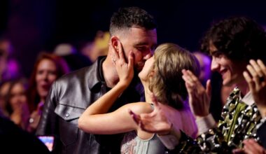 Taylor Swift and Travis Kelce make first appearance as newlyweds