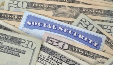 How are Social Security retirement benefits calculated and how many years of work are they based on?
