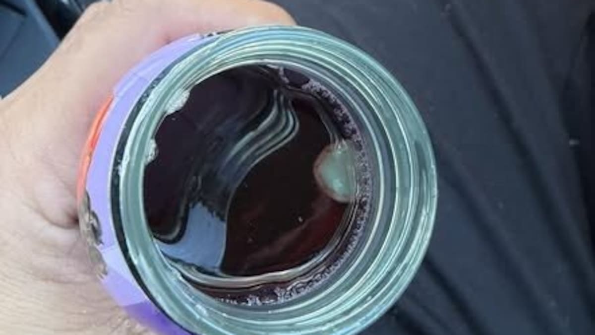 Mum finds mould in sealed Keri juice from McDonald’s Happy Meal before son drinks it
