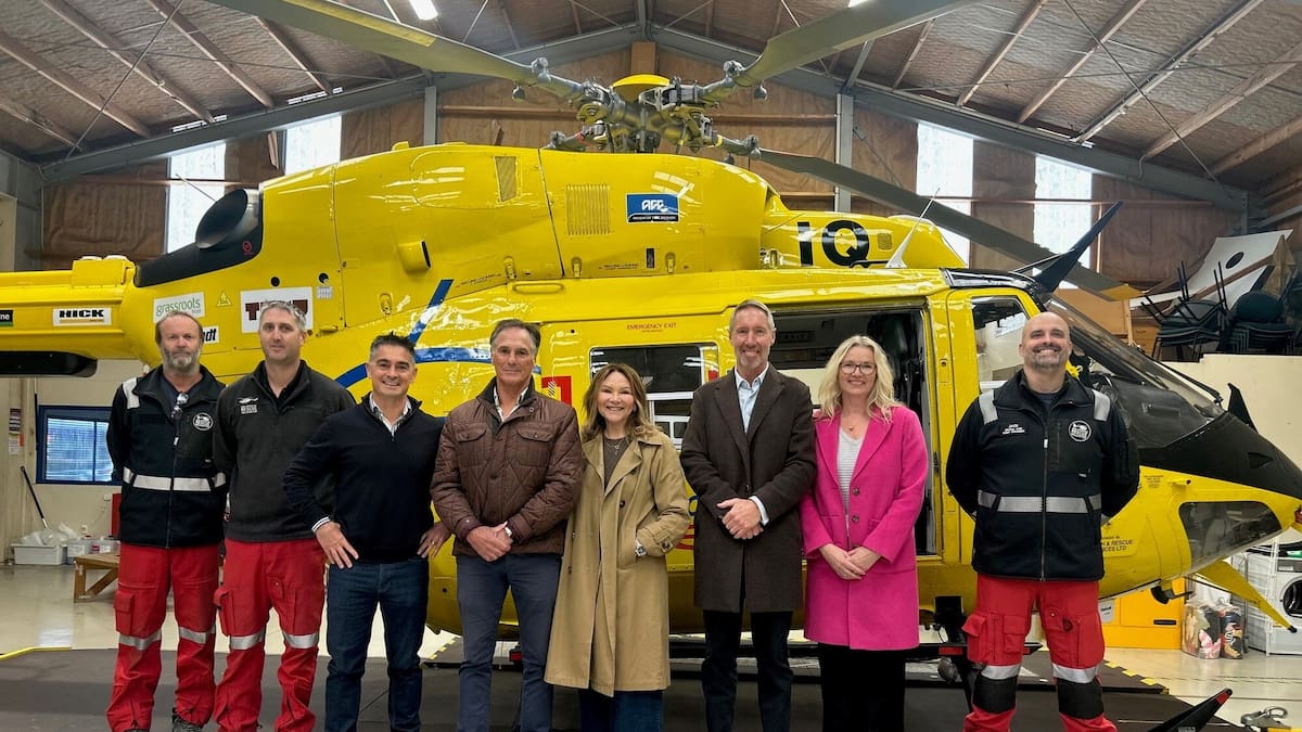 Lowe Corporation ends 34-year sponsorship of Hawke’s Bay Rescue Helicopter, Wallace Foundation takes over