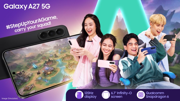 Step Up your Multiplayer A-Game with the Galaxy A27 5G’s Immersive Edge-to-Edge Display and Upgraded Processor – Samsung Newsroom Philippines