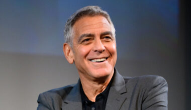 George Clooney at a BFI Southbank conversation in London on Friday.