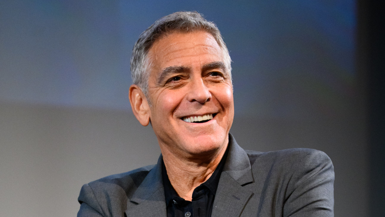 George Clooney at a BFI Southbank conversation in London on Friday.