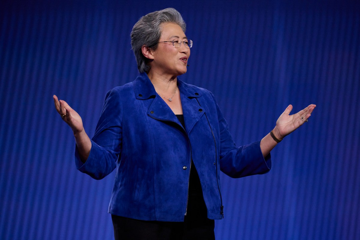 Lisa Su, chair and chief executive officer of Advanced Micro Devices Inc. (AMD)