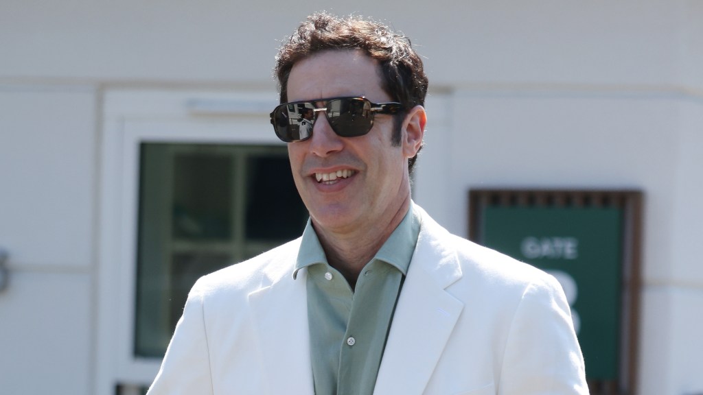 Ali G, Sach Baron Cohen character, at Wimbledon Amid News of New Movie