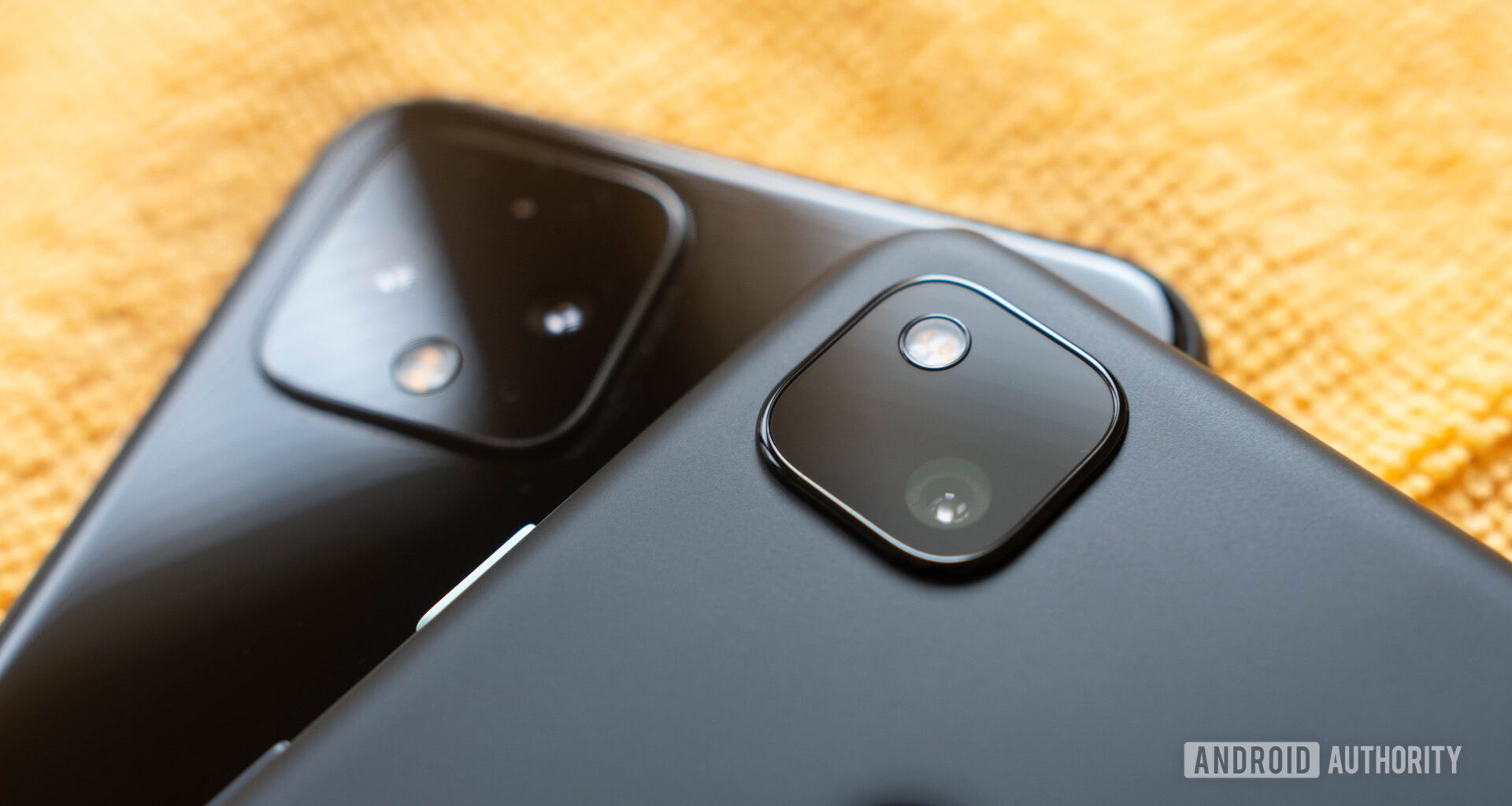 Google Pixel 4a and Pixel 4 camera housing