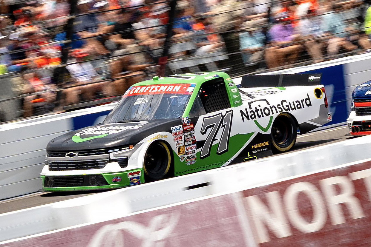 SVG storms to North Wilkesboro Truck Series podium