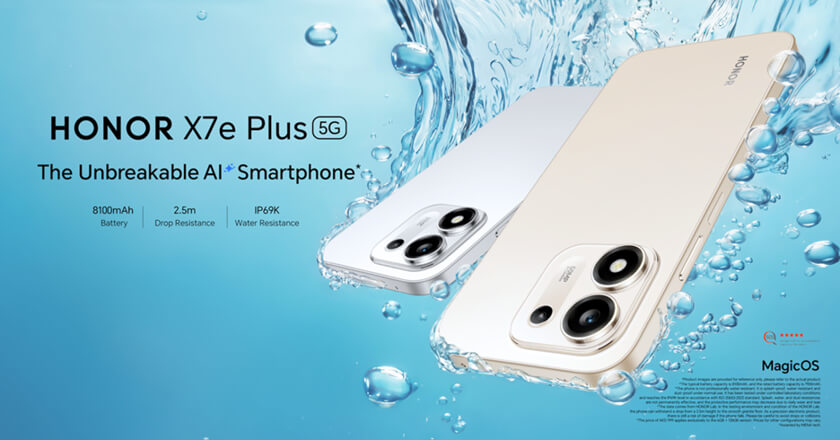 HONOR X7e Plus 5G: Big battery, rugged build and AI tools at accessible price