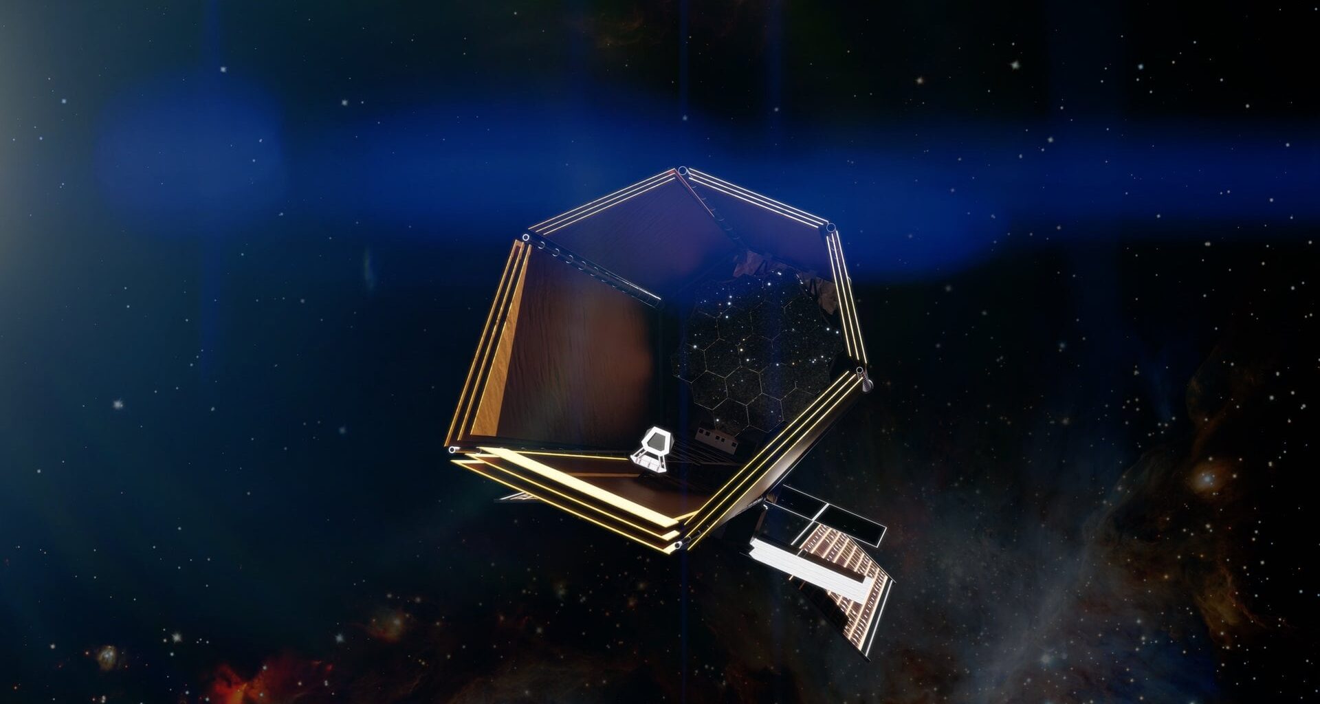 Artist's rendering of the HWO. Credit - NASA's Goddard Space Flight Center Conceptual Image Lab