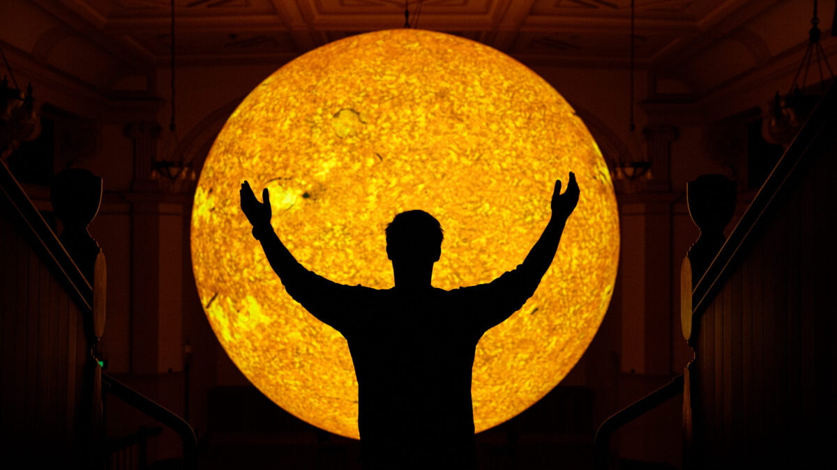Museum welcomes giant sun sculpture as summer events programme kicks off