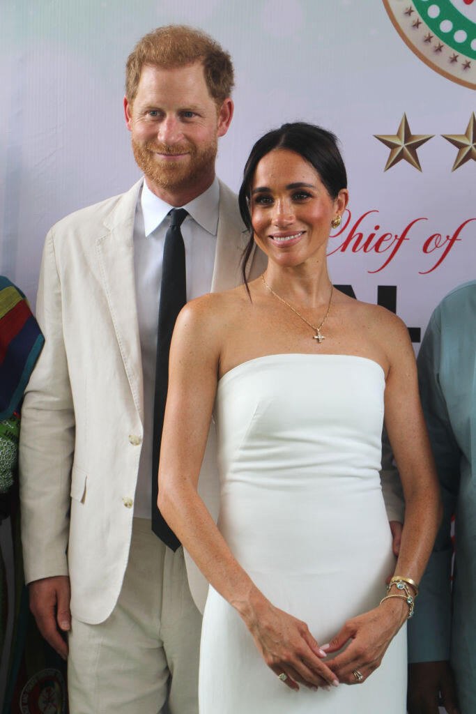 Harry and Meghan stunned the royal family by announcing that they would step back from their royal roles (Photo: Emmanuel Osodi/Anadolu via Getty Images) הנסיך הארי מייגן מרקל