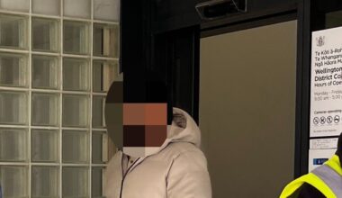 'P*** off': Female relative shoves reporter as prominent sportsman appears in court - NZ Herald