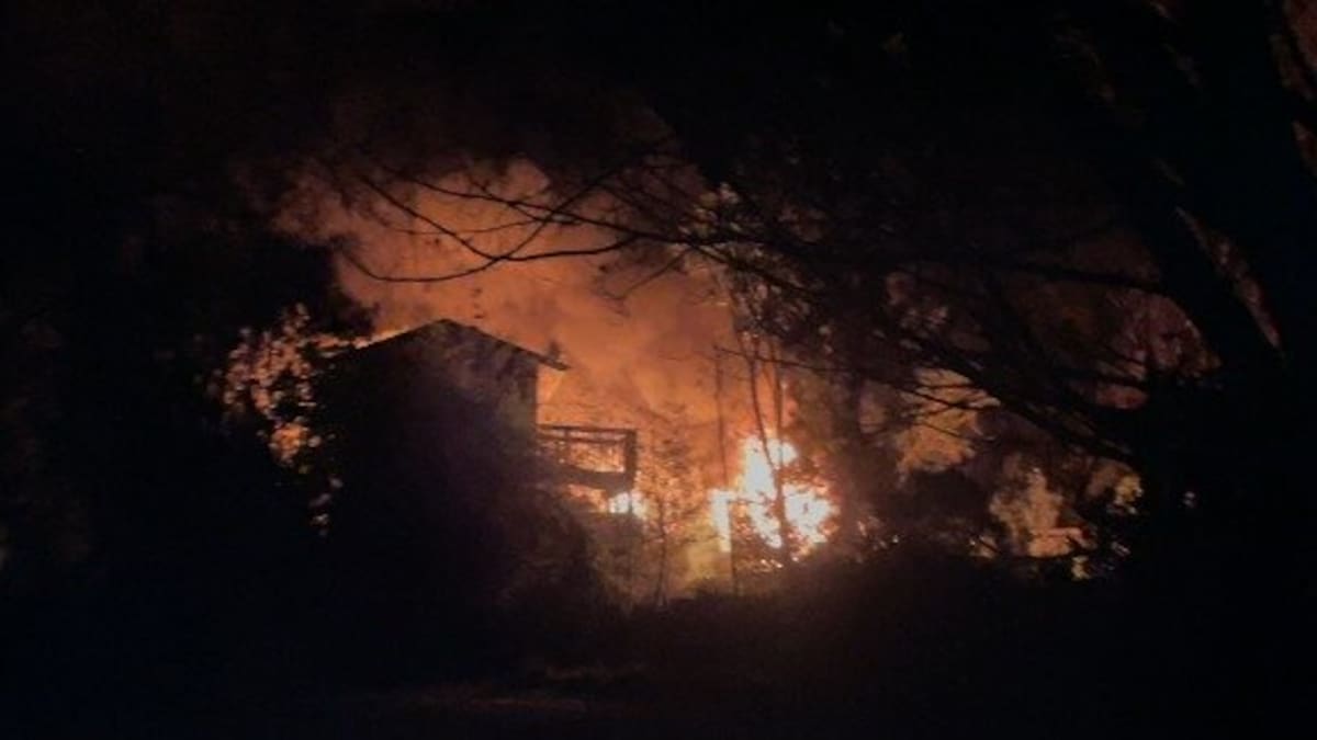 Fire engulfs building at Waipatiki Beach Holiday Park near Napier