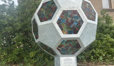 Van Go artists’ new soccer ball sculpture marks their role in Lawrence’s special World Cup summer | News, Sports, Jobs