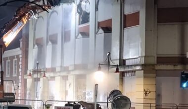 Iconic Harley Chambers demolished in central Christchurch overnight