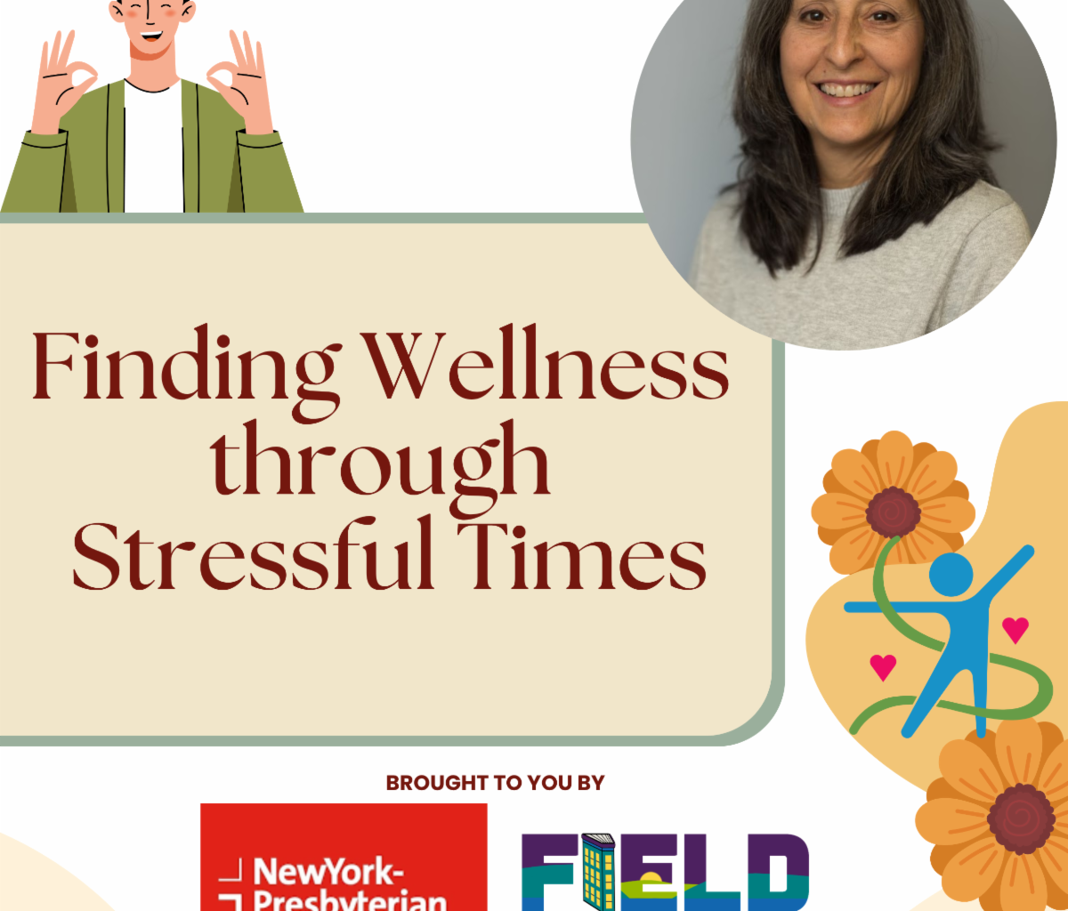 The Field Library invites the community to participate in Finding Wellness through Stressful Times, an interactive workshop on personal wellness, the physiology of stress and the effects of chronic stress. (The Field Library)