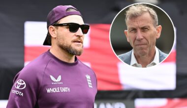 Brendon McCullum being sacked as England test coach result of woeful Ashes, ex-England captain suggests
