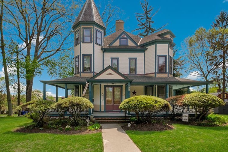 Exterior of the Wyncote home.