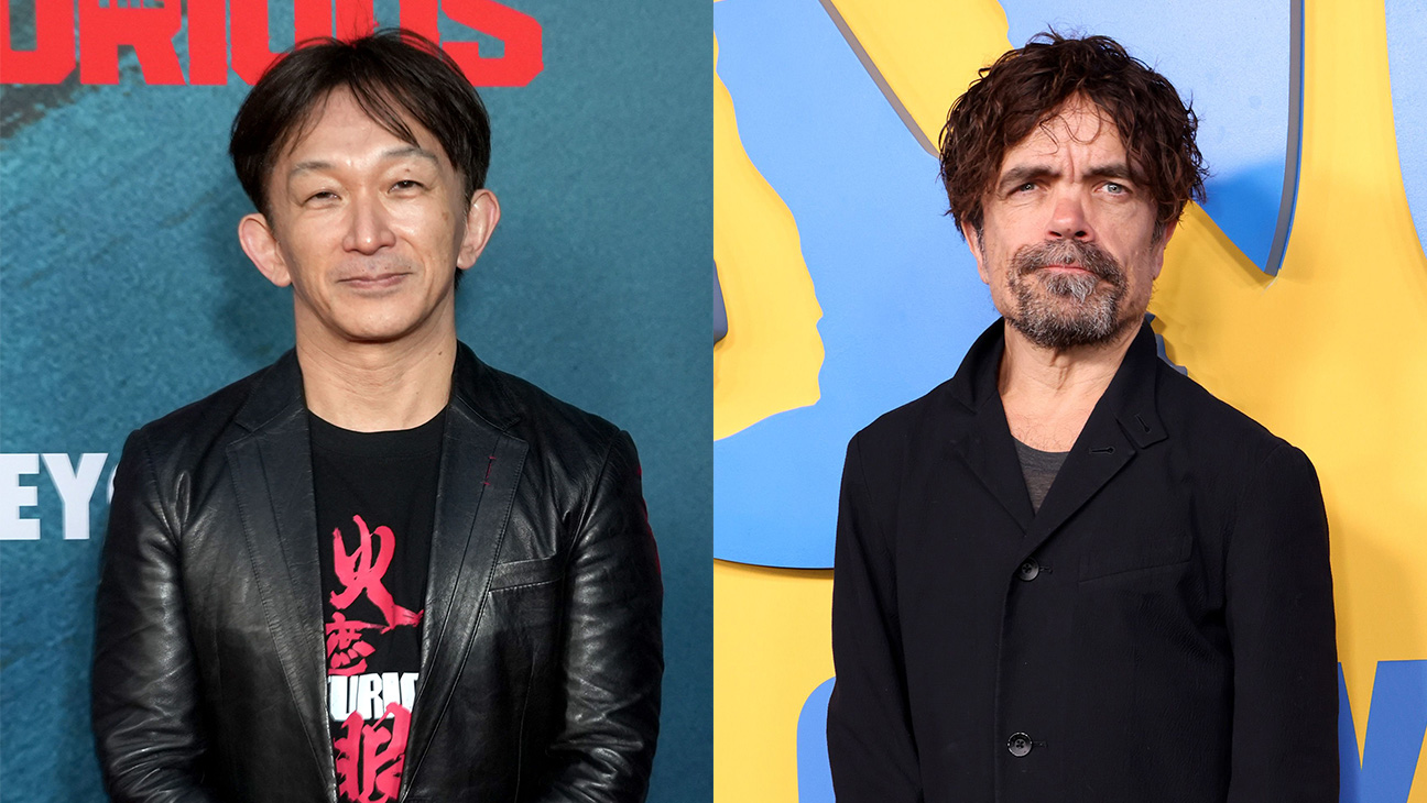 Kenji Tanigaki and Peter Dinklage