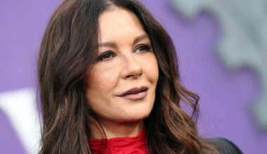 Catherine Zeta-Jones heartbroken over death of singer Bonnie Tyler