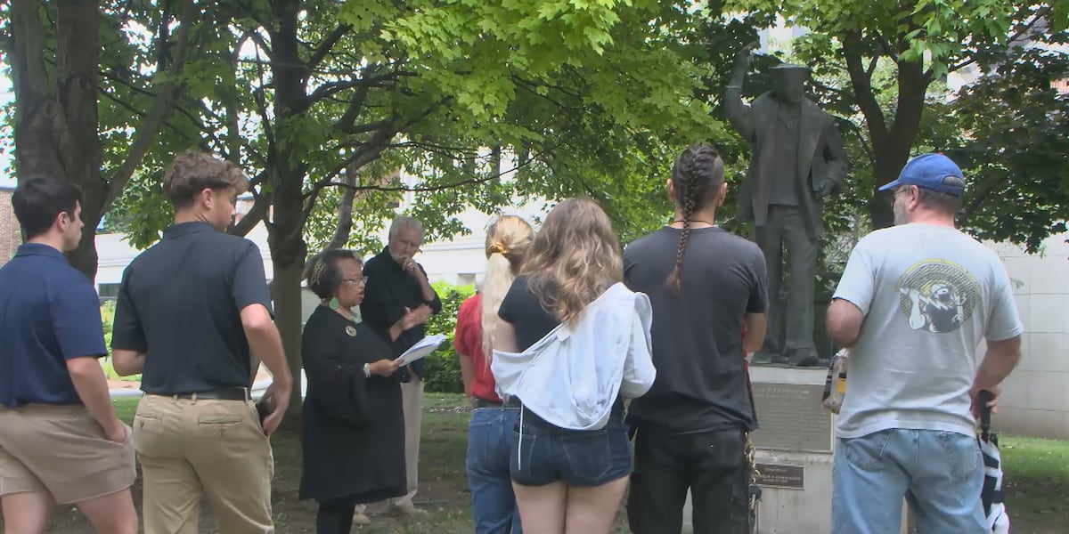 “The Modern Bronze Age”: Terre Haute sculpture tour honors city history, fallen officers