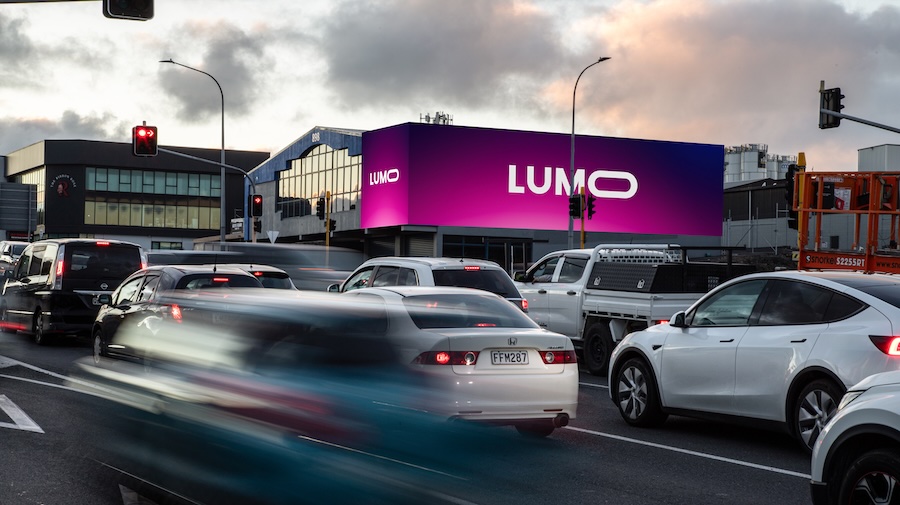 Lumo to launch Aotearoa's largest billboard this November
