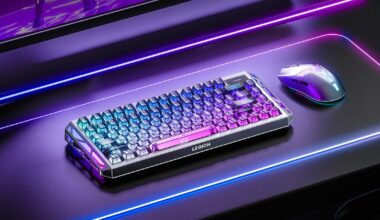 A metallic Hall effect keyboard and a 59g mouse are Lenovo’s latest upgrades for snazzy gaming setups
