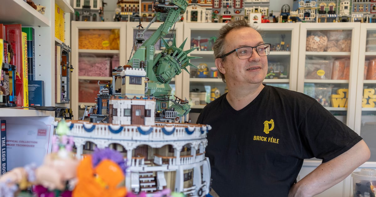 ‘It’s not a cheap hobby’: Meet the adult Lego builders preparing for Brick Féile – The Irish Times