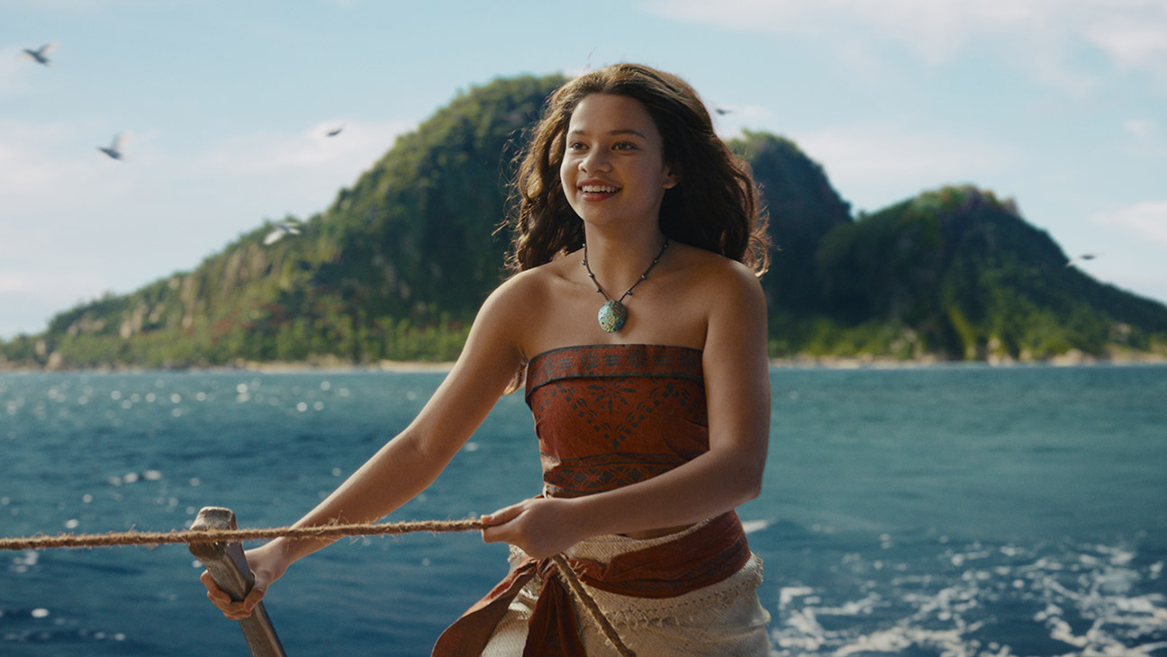 Catherine Laga'aia in Disney's live-action 'Moana.'
