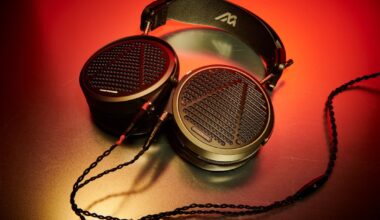 The Audeze MM-520 on the MusicTech Cover (2026), photo by Simon Vinall