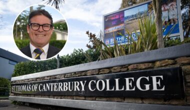 St Thomas of Canterbury College future fears: Christchurch school’s principal Steve Hart pays tribute to community that helped save his life